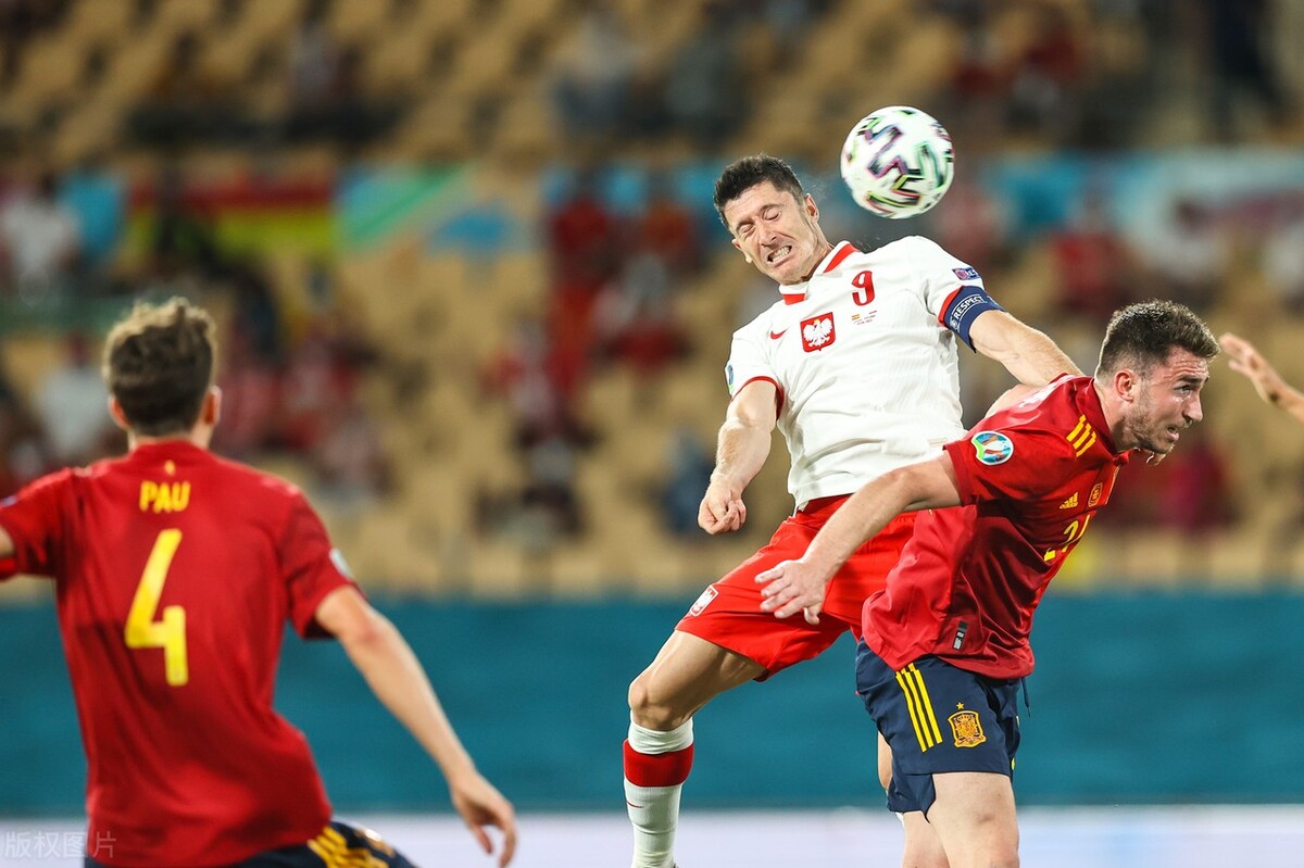 西班牙vs波兰首发(欧洲杯-西班牙1-1波兰遭遇两连平 莫拉塔进球 莱万破门)