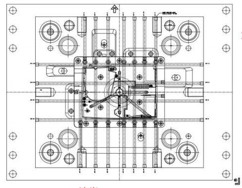 大型投影仪底壳注塑模具设计（每天学一点模具设计知识）