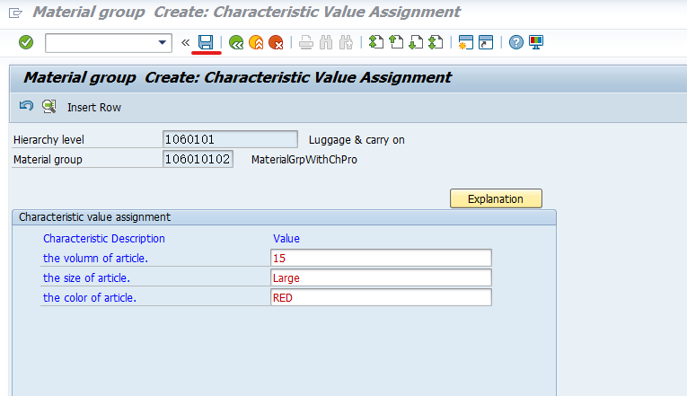 SAP RETAIL 特徵引數檔案(Characteristic Profile) II