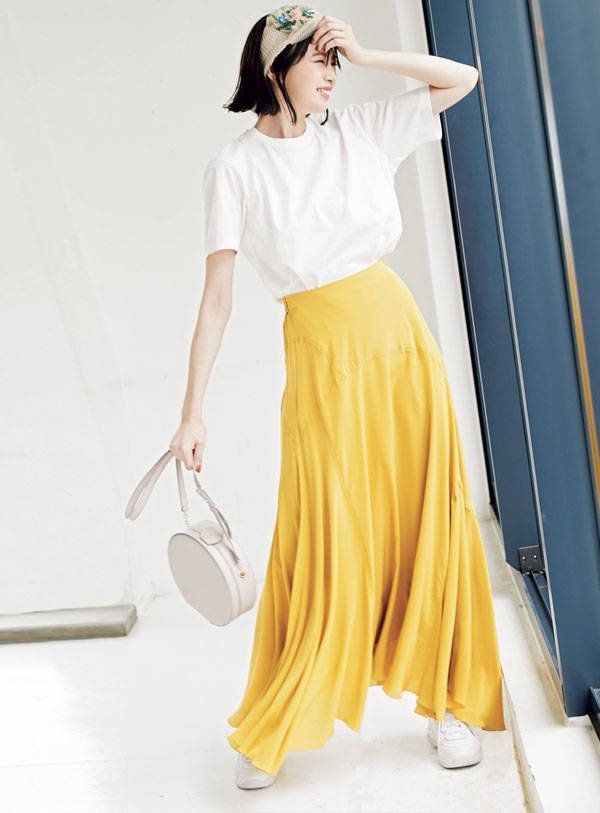 黄色裙子的美,只有会穿才懂!这几种搭配方式,让气质更独特