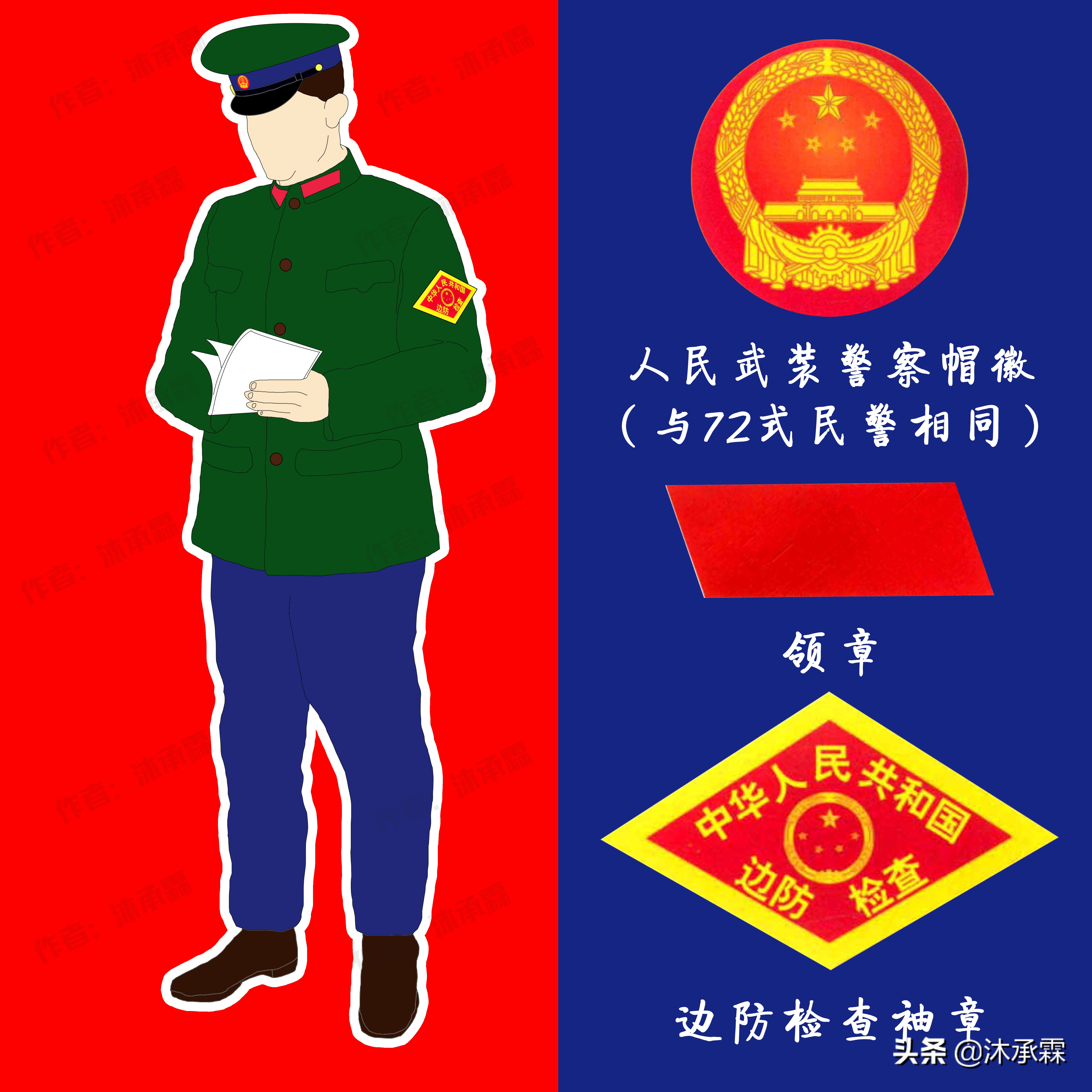 我國武警部隊服裝變遷:感受這支多次改制的光榮部隊歷史