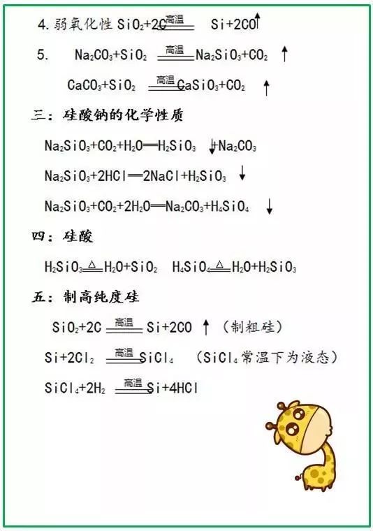 高考化学方程式（中考必考化学方程式2022）