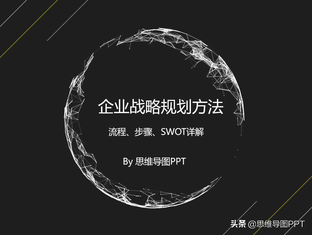 不会做规划？看这篇就欧了，99页战略规划和SWOT详解，转发收藏