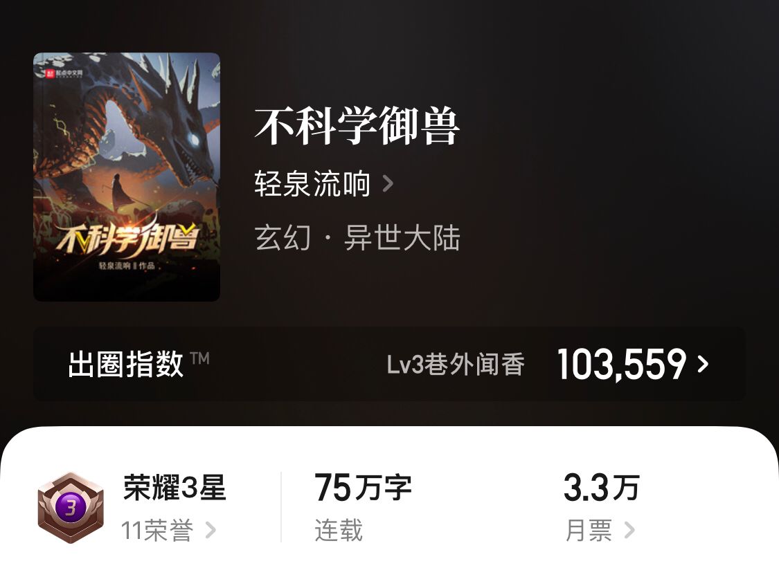 御兽流小说排行榜：四本经典作品推荐