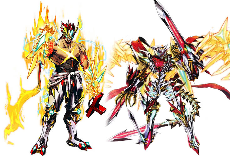 杰斯兽gx(拥有全部皇家骑士加持的力量!最强数码兽杰斯兽gx设定详解)