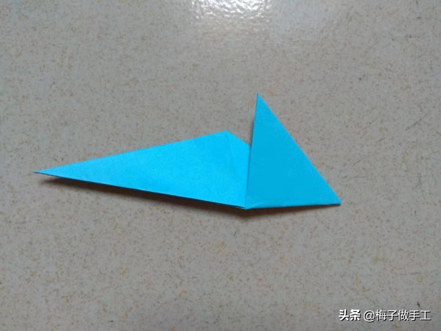 儿童手工折纸：套在手指上的龙爪子怎么折？给宝宝做个折纸玩具