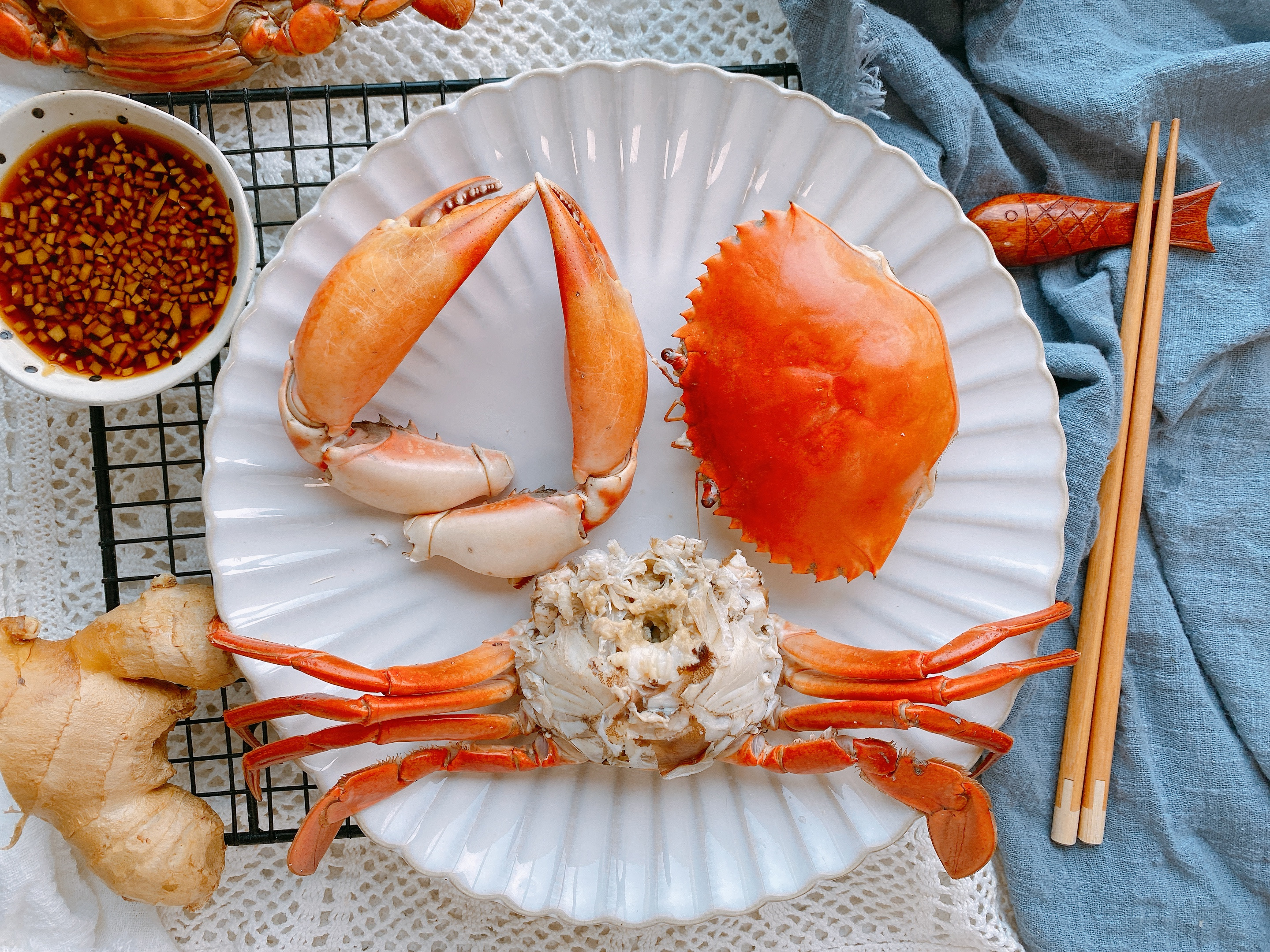 青蟹最好吃的做法,不破坏海鲜的鲜甜味,肉质细嫩,中秋做起来