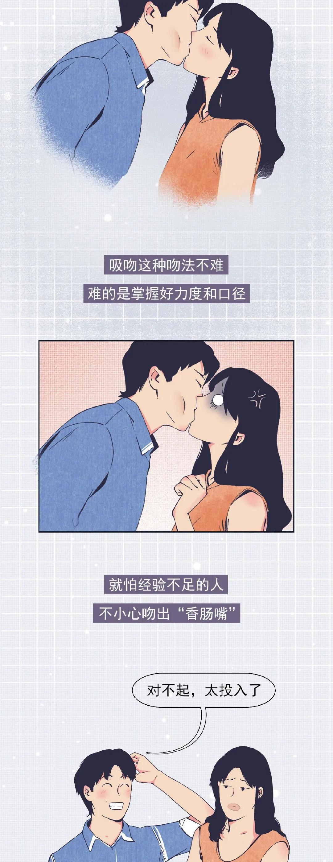 男生女生如何正确的接吻教程