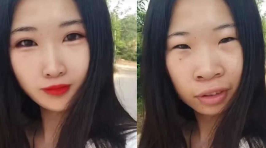 大学生“修图前后”对比照，男生技术一流，女生好似“换脸”