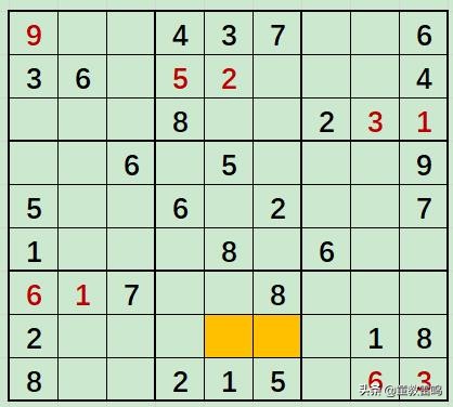 数独九宫格的解题方法和技巧（掌握4个技巧口诀，思维提升快）-第21张图片