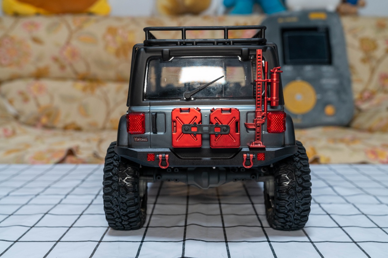 易控1/10 Jeep 牧马人JL+官方全金属升级件，仿真到极致的牧马人