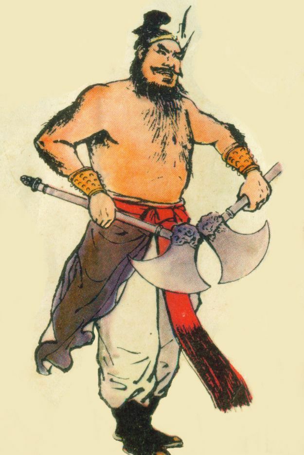 李逵残忍嗜杀,但他的形象和"丧尽天良"的土匪,盗贼,日本鬼子等有根本