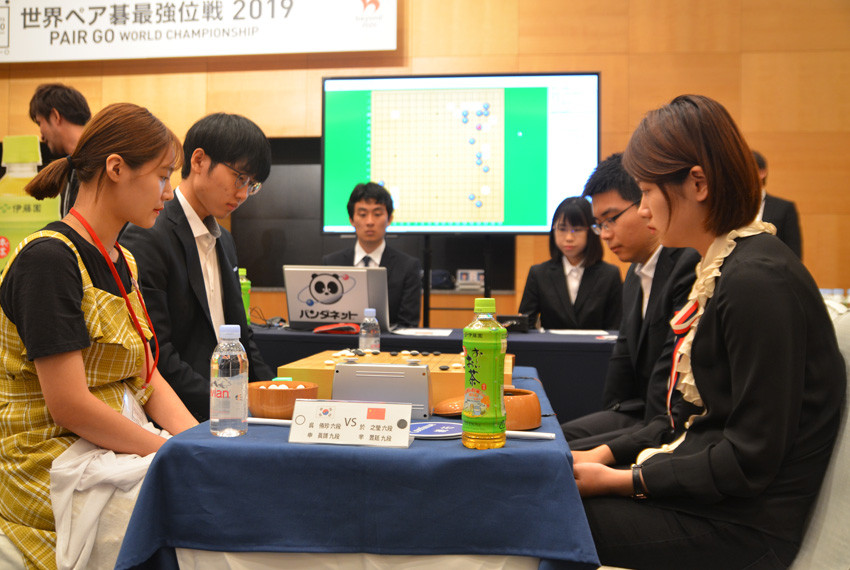 混双围棋世界杯(一大波现场图 世界混双赛首日盛况)