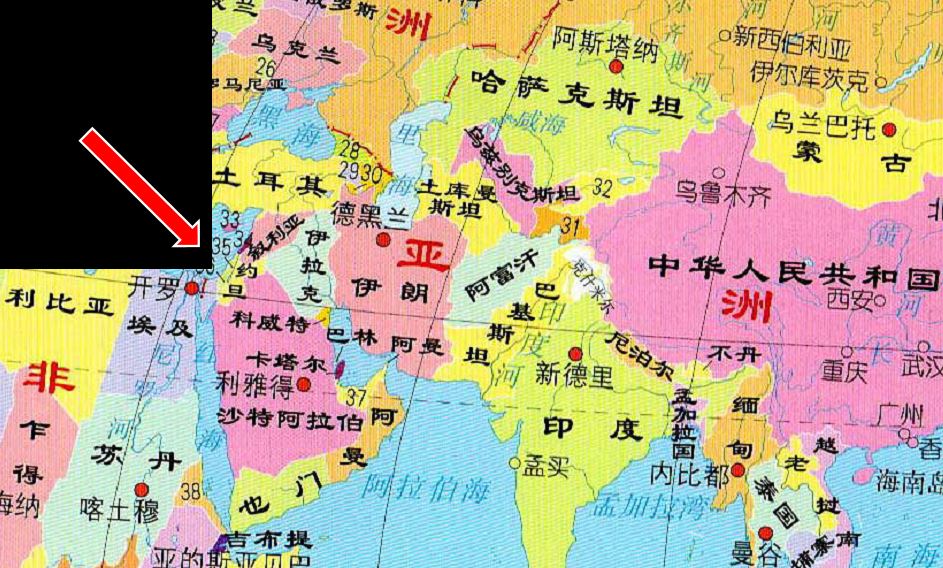 以色列地理位置(以色列地理位置在哪,国家有多大)