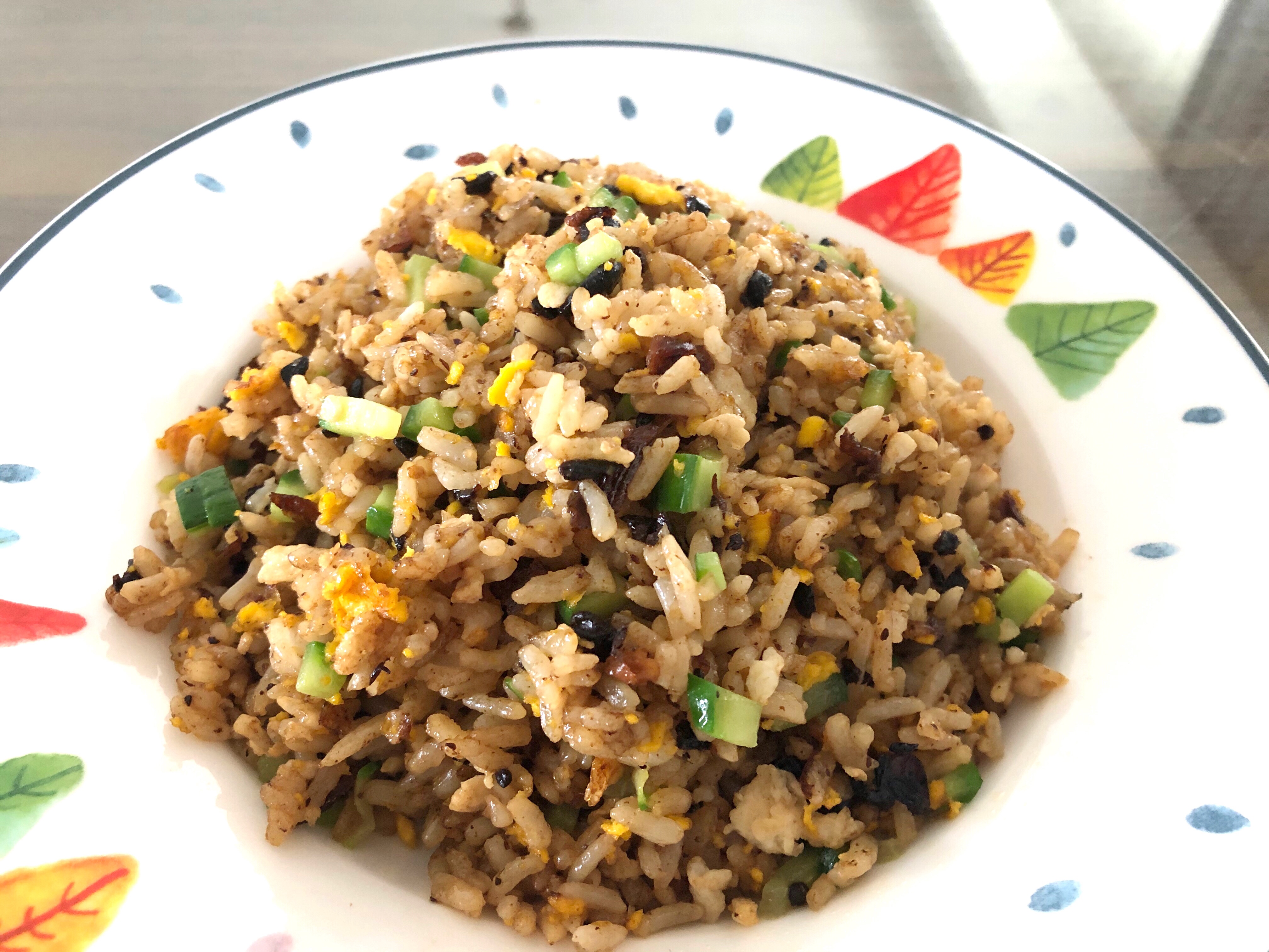 图片[1]-【虾仁豆豉炒饭】做法步骤图 美味解馋又有营养 挑食的孩子都-起舞食谱网