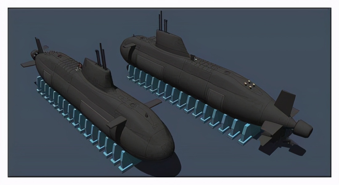 核潜艇095(095型核潜艇疑似服役,采用无轴泵推技术,龟背还会存在吗?