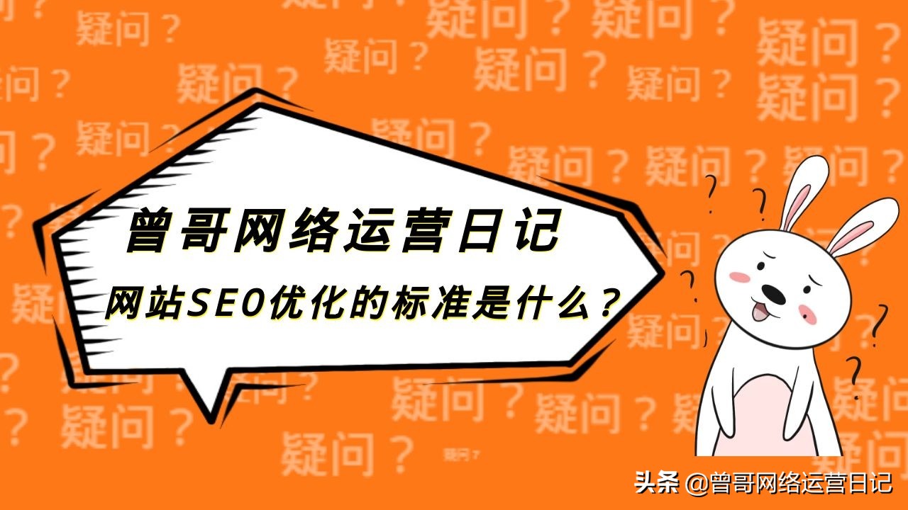 网站seo标准，网站seo的优化标准是什么？
