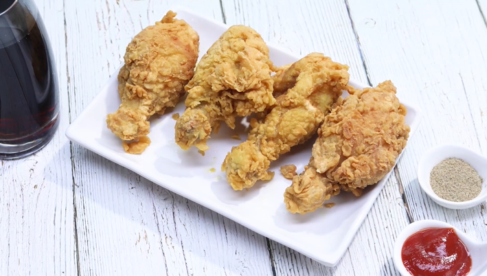 炸鸡冷了怎么加热才脆