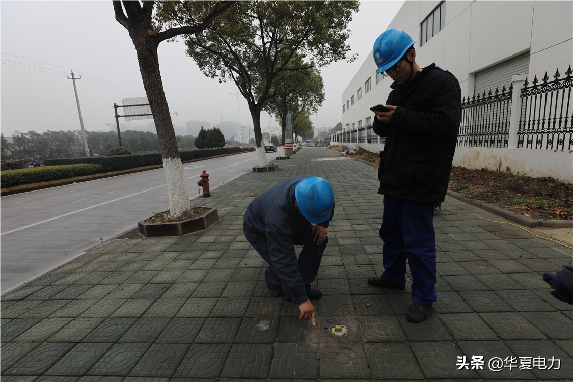 国网象山县供电公司巧设“地钉”守护地下管线安全运行