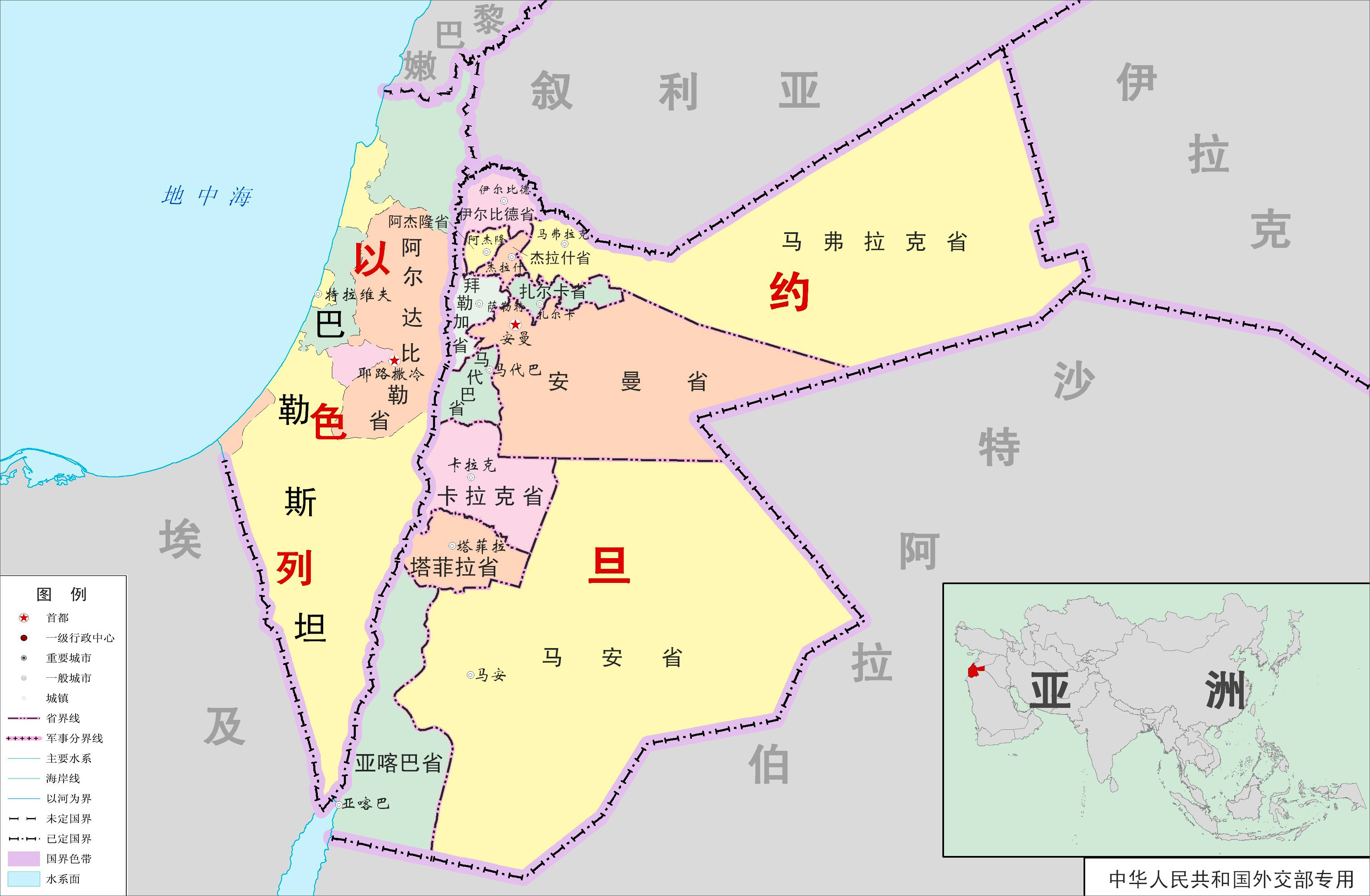 中东国家面积大小排名表(中东地区三大霸主：伊朗、以色列、土耳其)