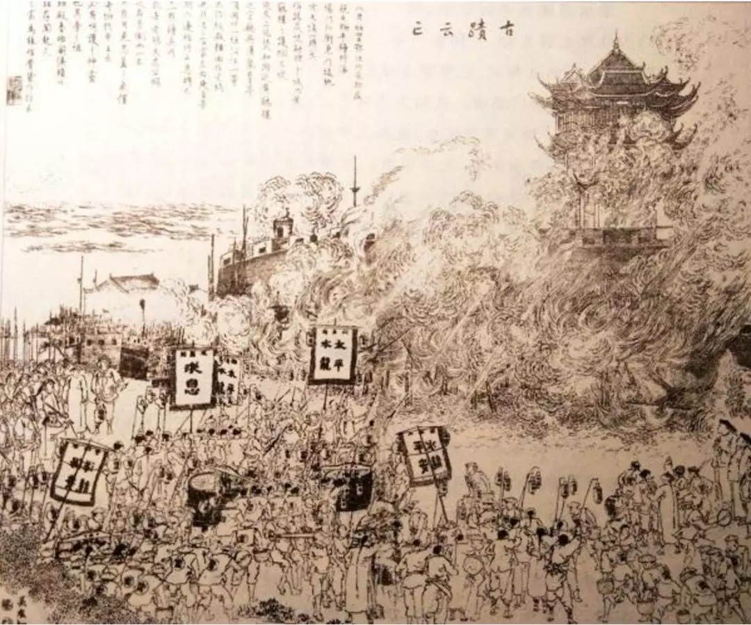 1953年,毛主席在蛇山买臭豆腐,被认出后无奈上黄鹤楼“避难”