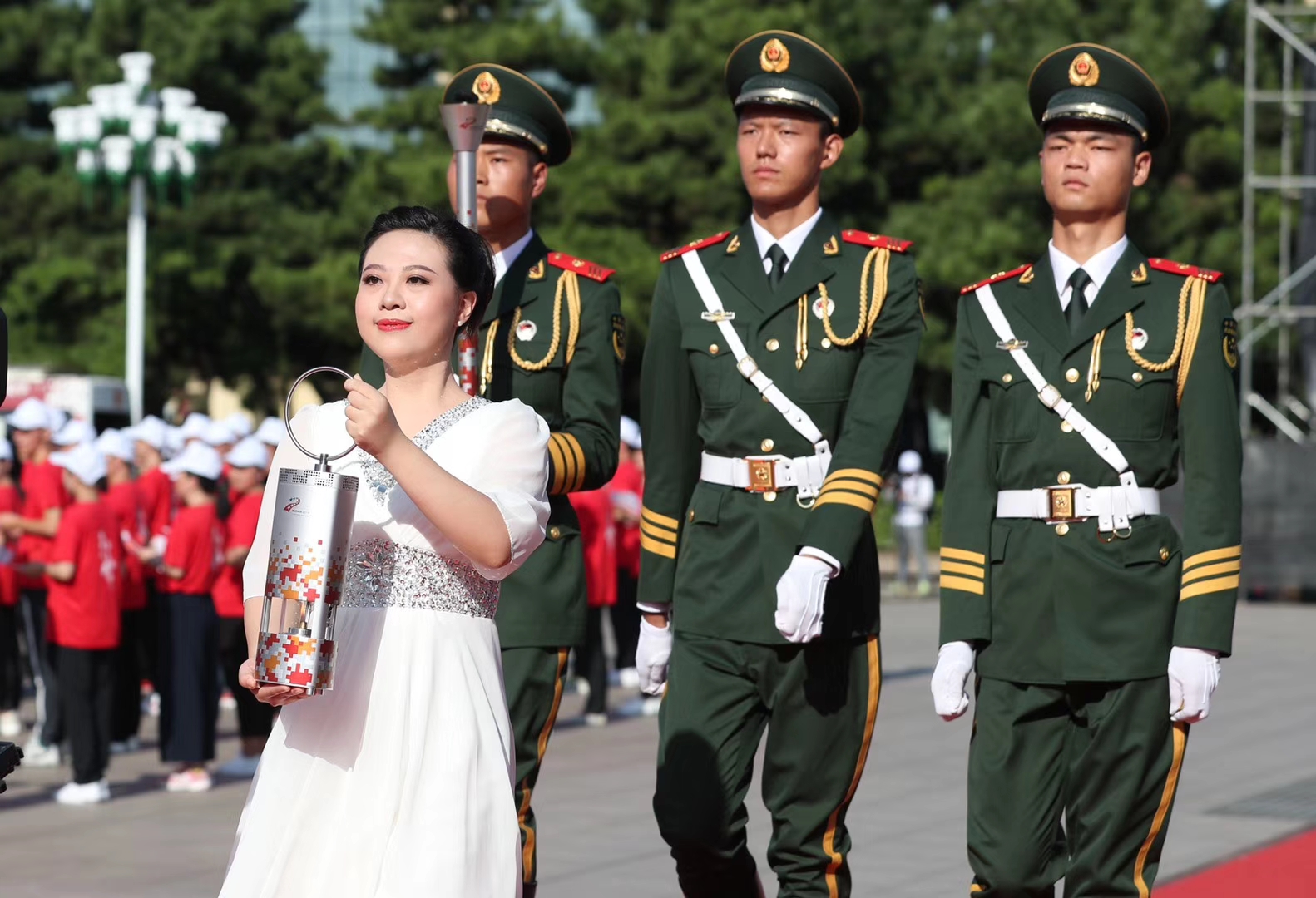 江西省奥运会圣火经过哪些站(第七届世界军人运动会圣火今天在江西省南昌市点燃)