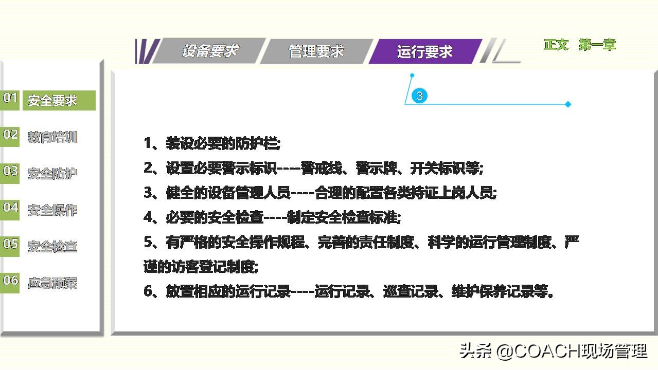 现场管理（安全）-员工在职培训之设备管理安全培训