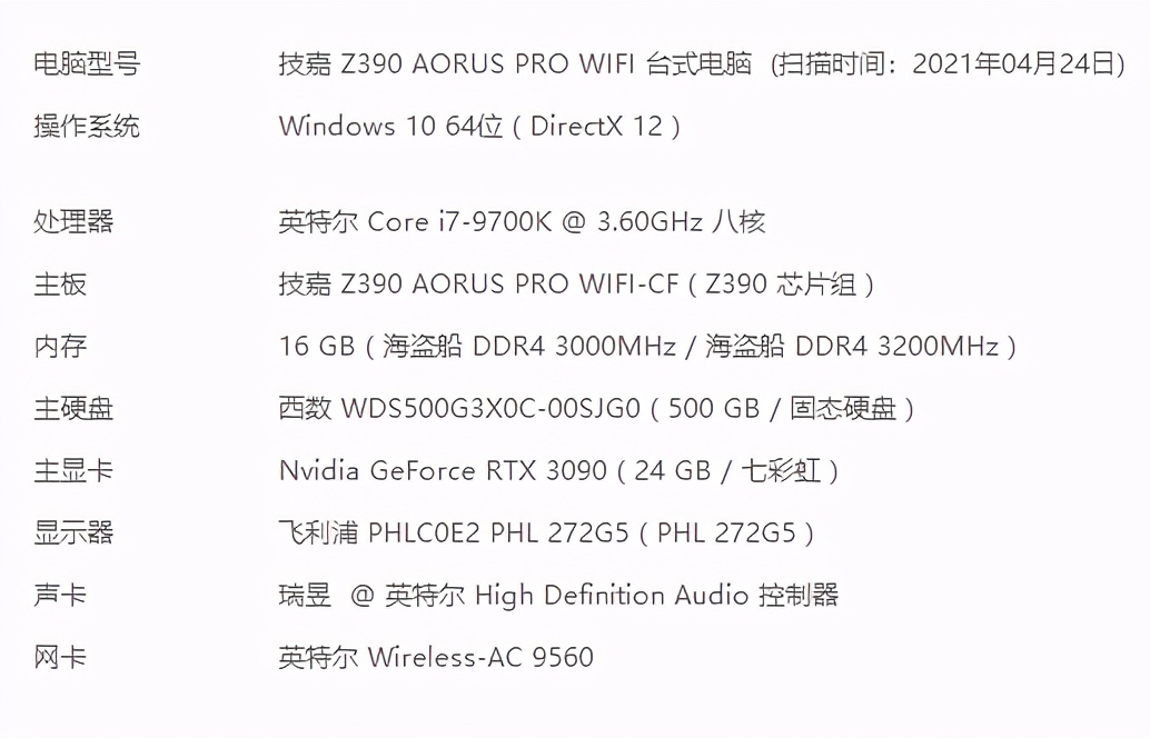 七彩虹RTX3090战斧简评：旗舰显卡也曾有过实惠价格？