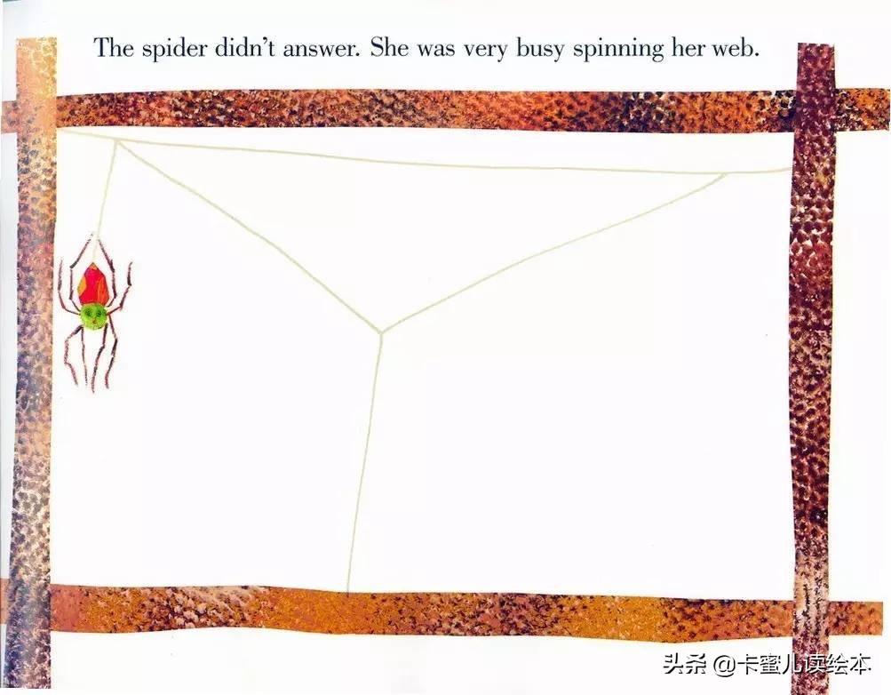 英文有声绘本《The Very Busy Spider》好忙的蜘蛛