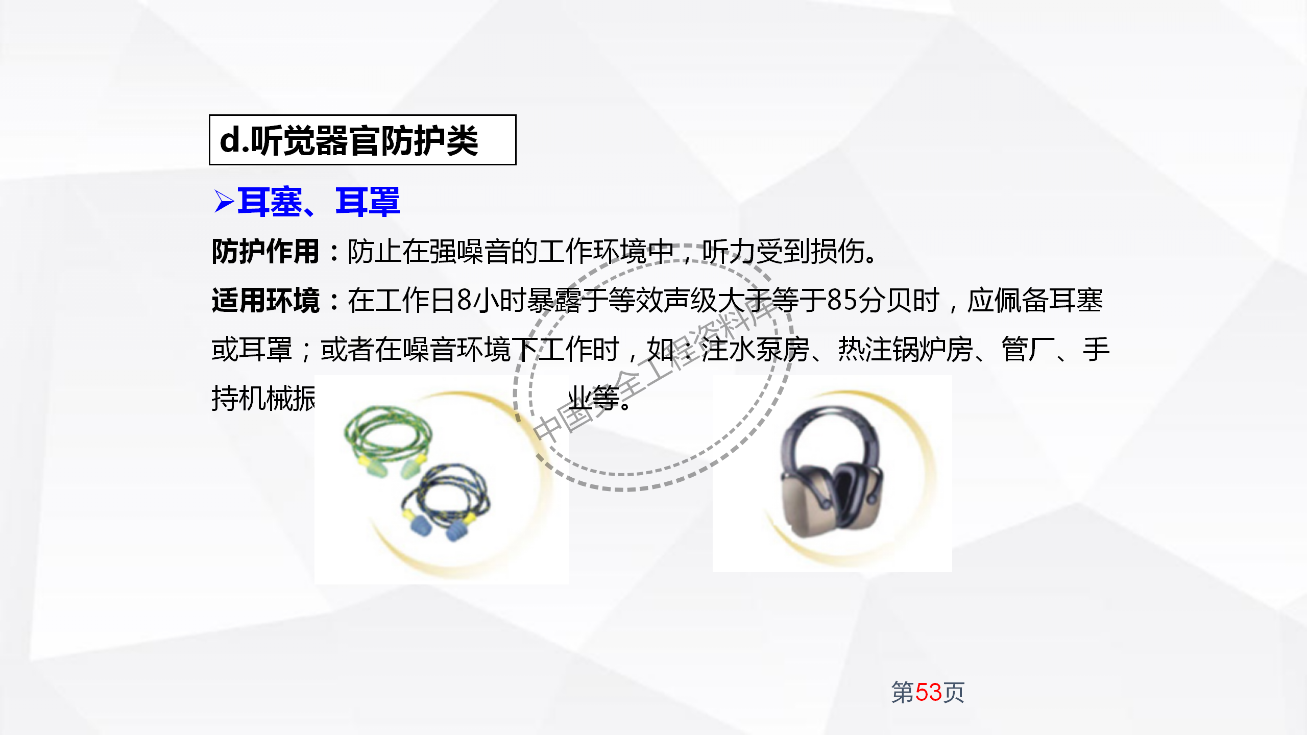 劳动防护用品使用规范及作业风险控制PPT（102页）