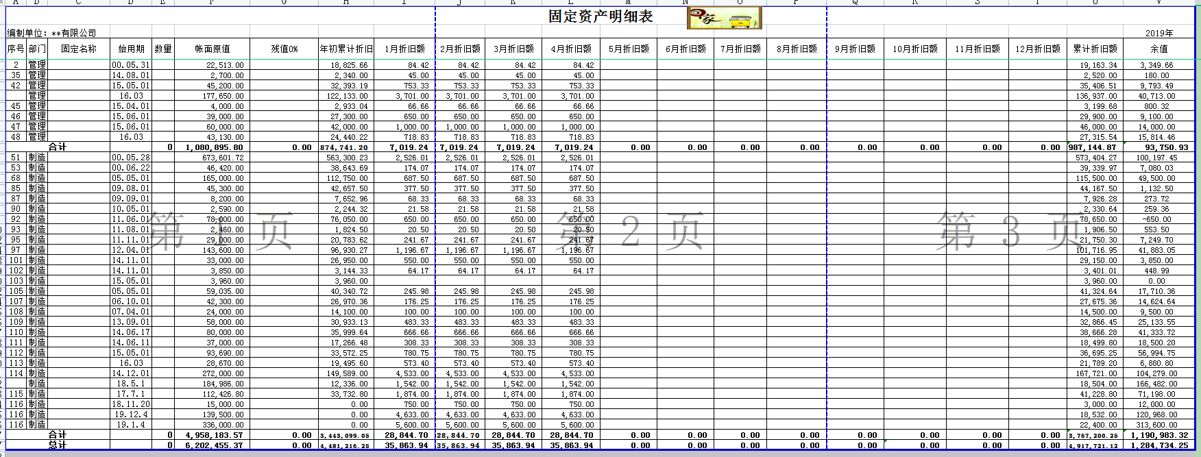 全自动一体化财务系统,总账+明细账+日记账+报表,录入数据就能用