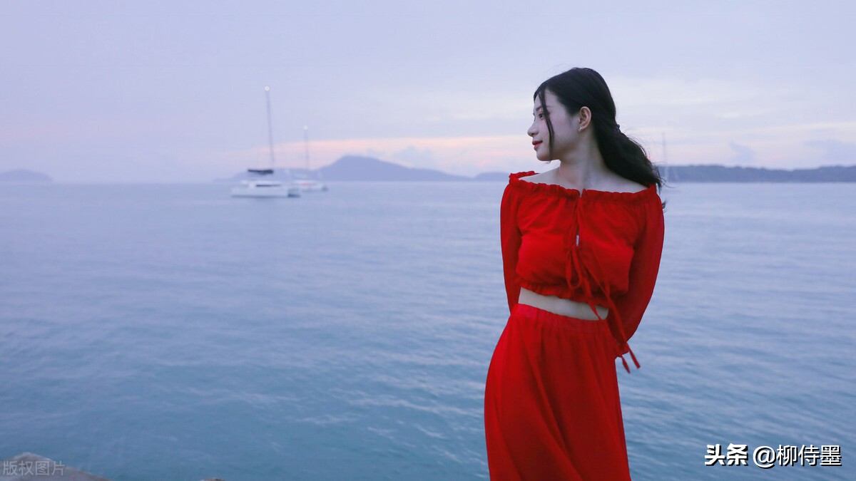 点评18张水景人像照，看懂才能学得会！佳人美景，这么拍才美