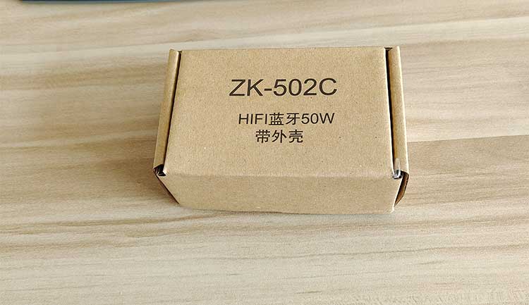 青岛无治Wuzhi Audio ZK-502C蓝牙功放模块外壳组装步骤