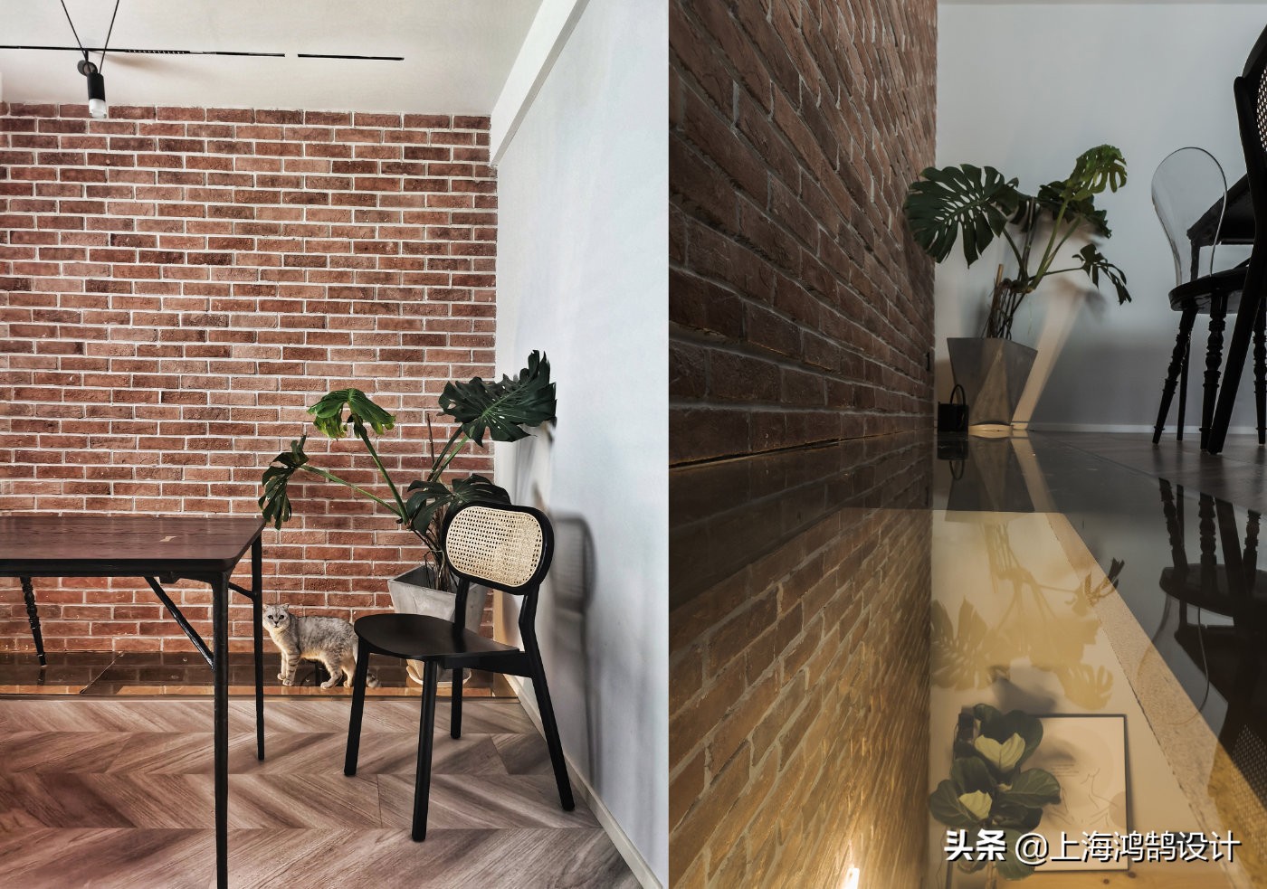将酒吧工业风融入这个家，打造哥特萝莉式复古社交空间