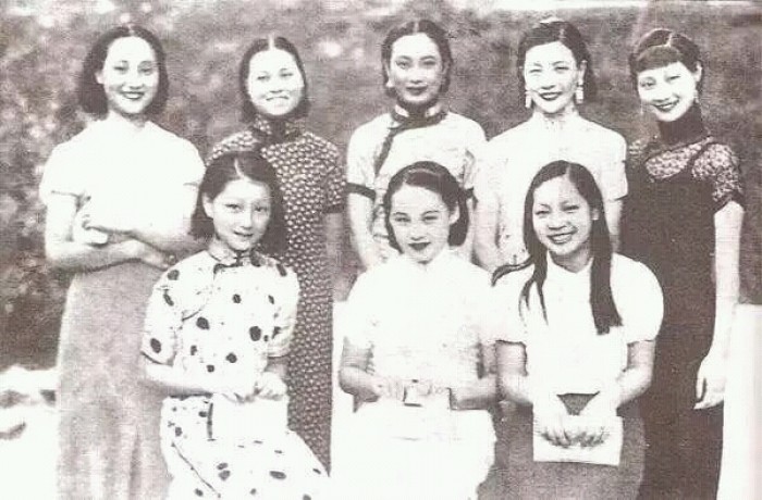 老照片：1933年，中国十大明星，3大帅哥7位美女，其中一对成夫妻