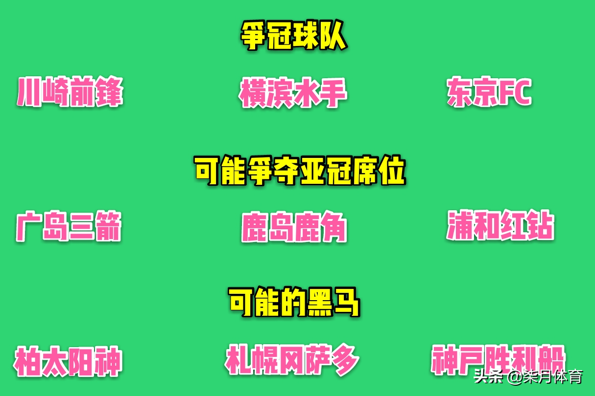 日本足球联赛推荐(日本职业联赛解读，新赛季日职联球队实力定位以及预判)