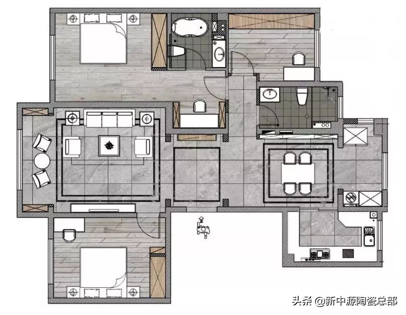 优雅不落俗套，这样的房子才有腔调
