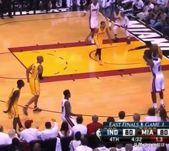 热火vs步行者东决国语（回顾13东决G1詹皇读秒绝杀之战，30+10+10压泡椒，关键时刻不可挡）