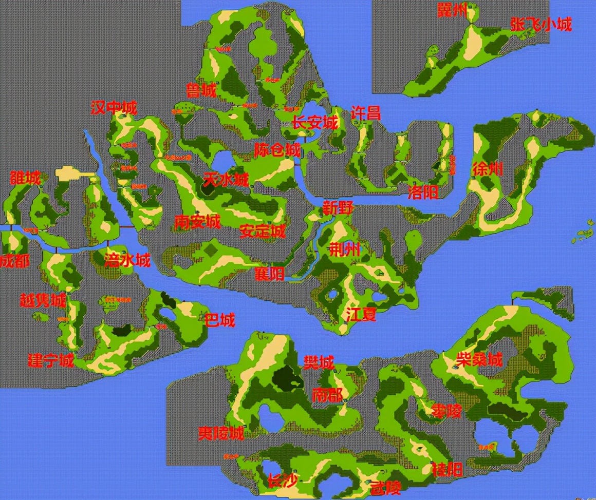 吞食天地2地图详解(99%玩家都难以看懂的复杂地图)