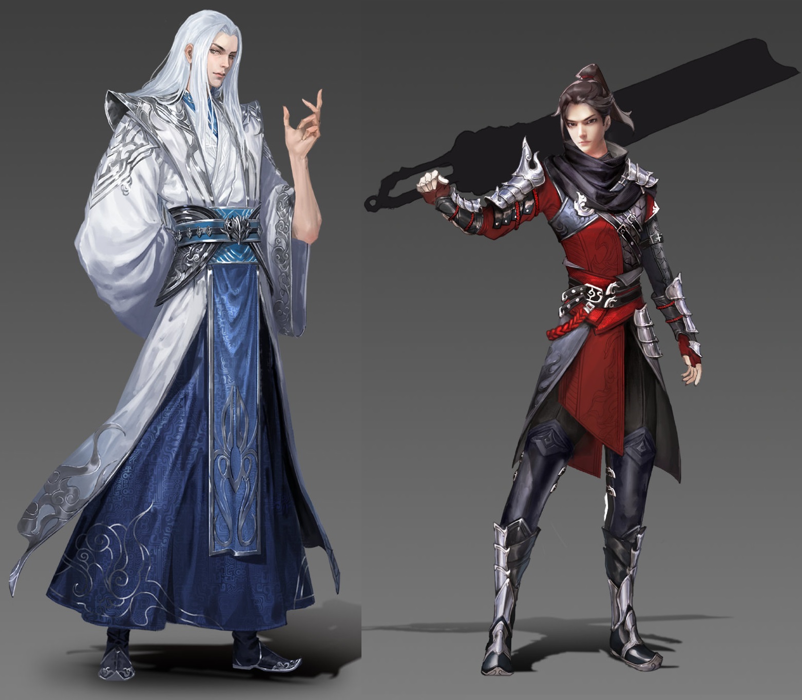 萧炎图片超帅图片(斗破新人设亮相) - 赤虎壹号