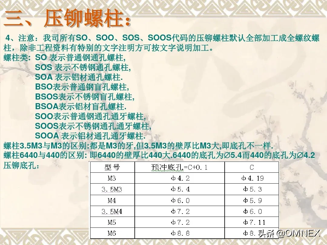 「加工知识」单独讲讲压铆工艺的相关知识