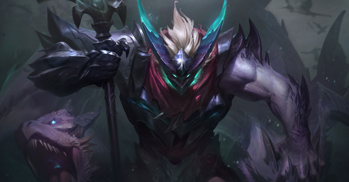 崔斯特(英雄联盟:莫德凯撒皮肤特效重做,五杀摇滚"偷"了地狱狗头音响)