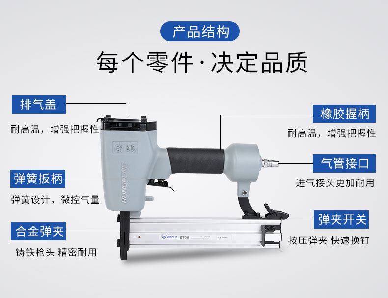 怎么选择合适的气动钉枪？