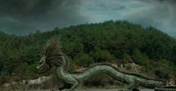 世界上有没有龙存在?有人在亲眼目睹了两条真龙盘旋天空