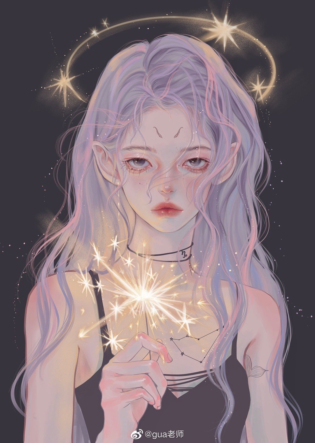 十二星座‖系列头像，美的惊心动魄！快来看看你的星座吧