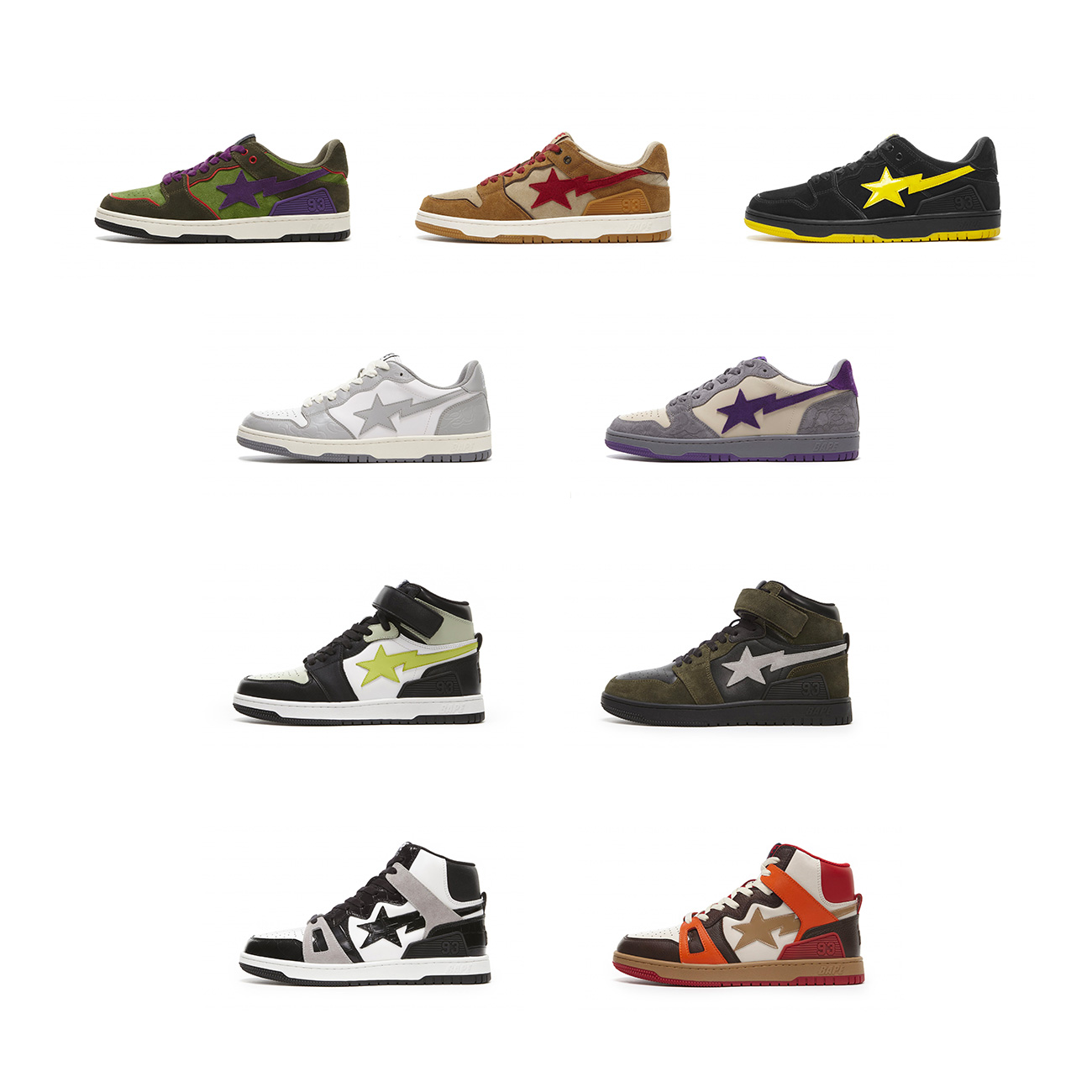 今天聊聊 BAPE STA，但不再聊它的那些配色了…