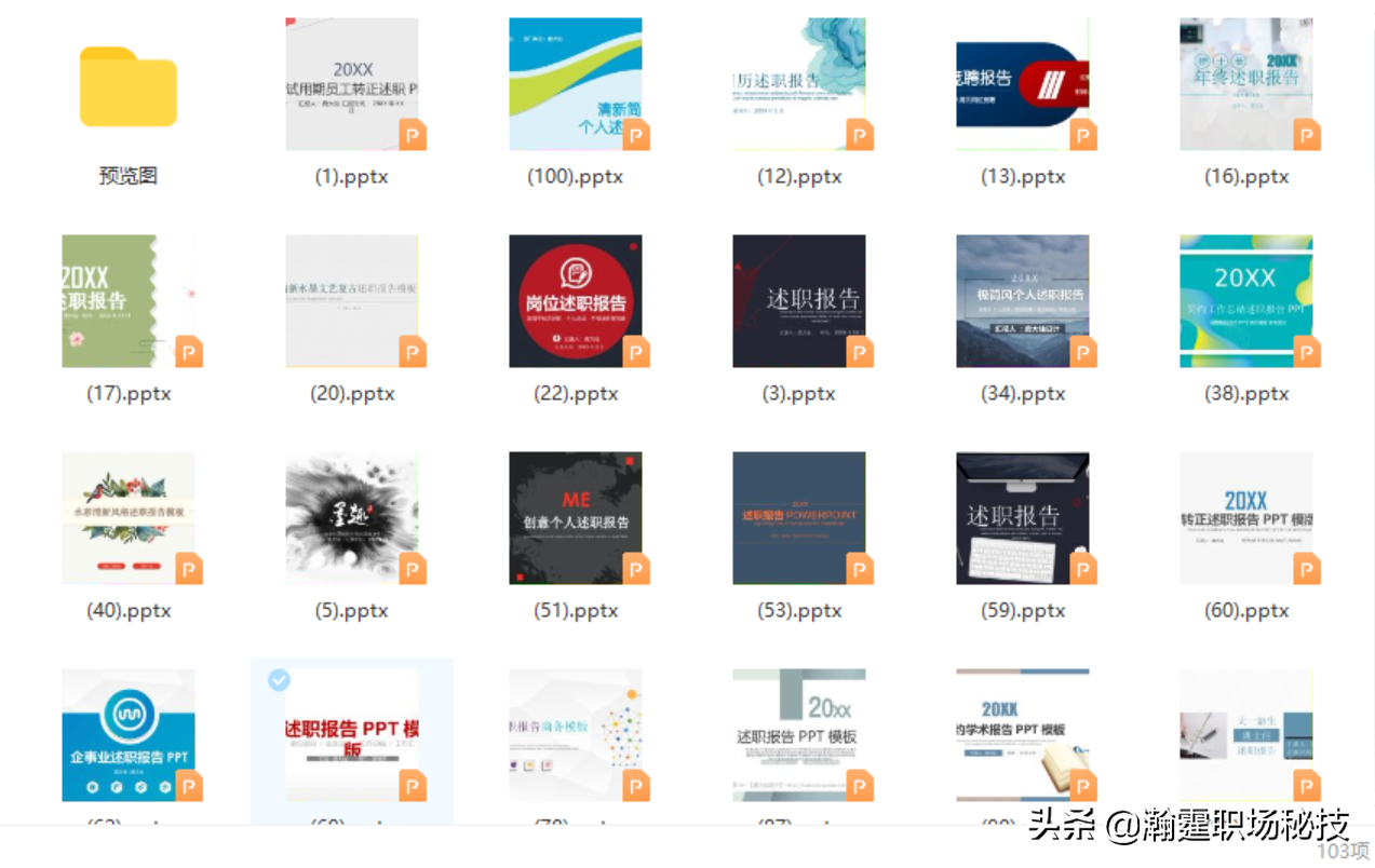 实习转正、述职报告怎么做？100+PPT模板随改随用