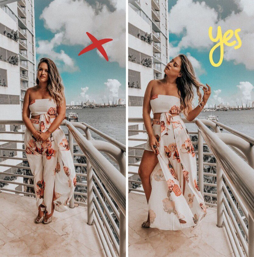 INS网红博主纠正拍照误区，前后对比震惊网友：太实用了