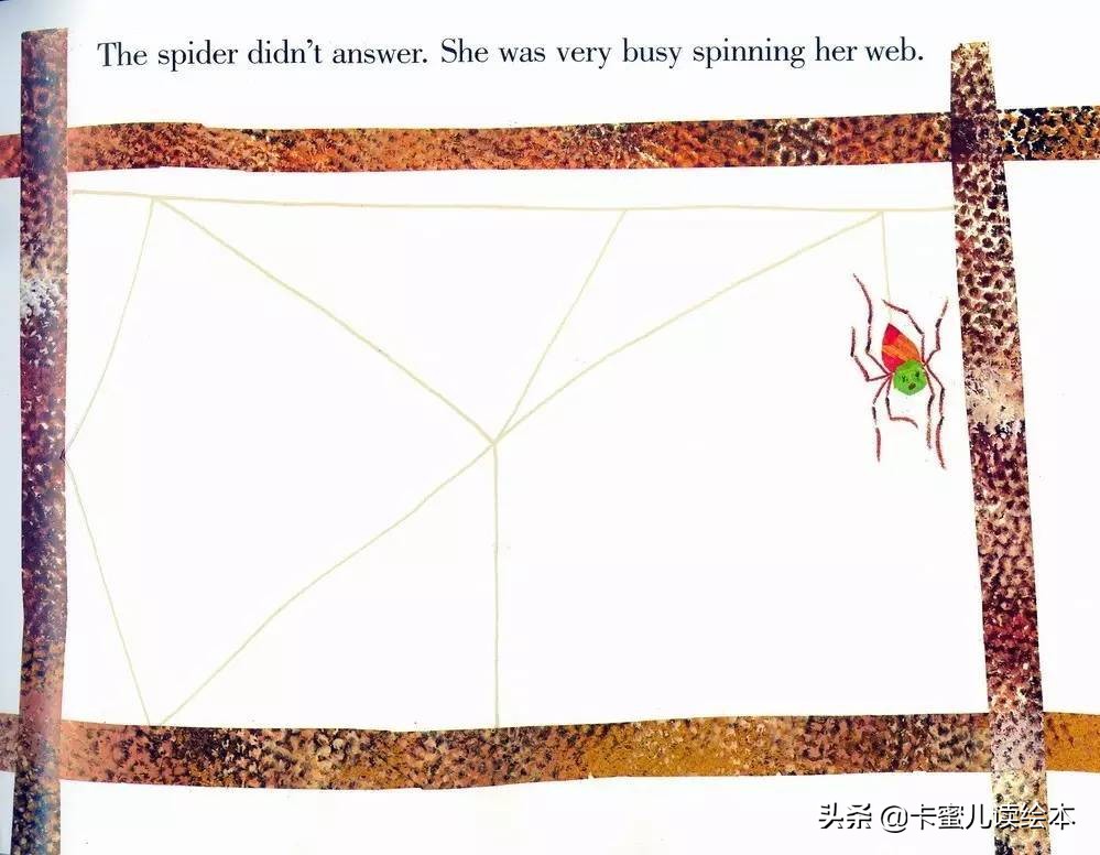 英文有声绘本《The Very Busy Spider》好忙的蜘蛛