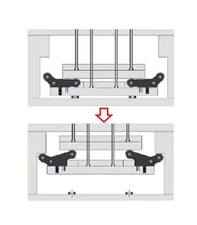 「模具设计」二次顶出机构-针板顶出